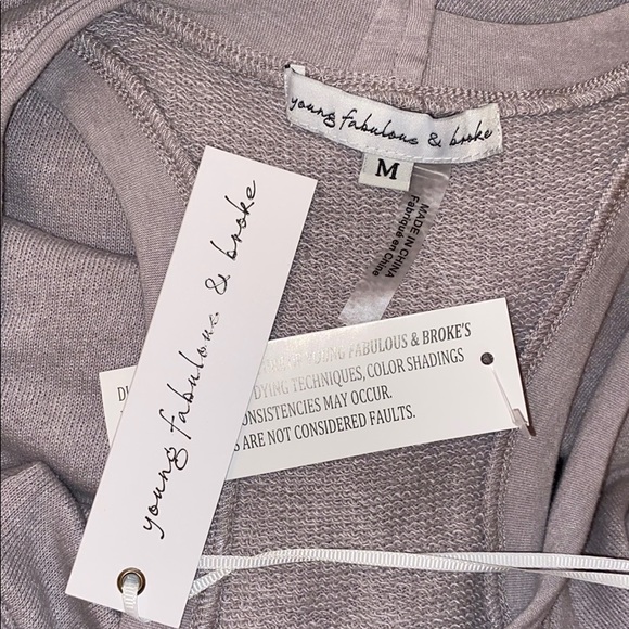 (NWT) Young Fabulous & Broke Jogger Style Jumpsuit - Picture 2 of 5